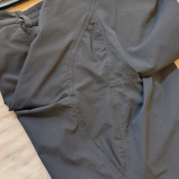 Mier Straight Leg Cargo Pants Size 14 Black - Picture 9 of 14